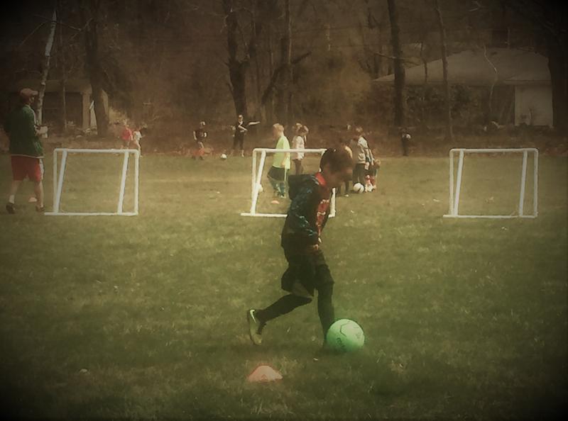 Ball control. LISA KRISTOFF/Boothbay Register