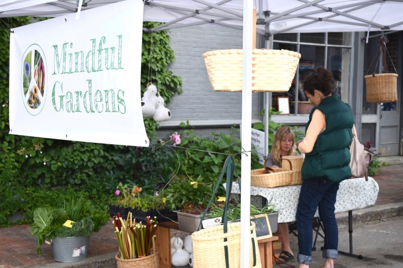 Mindful Gardens was on the corner of Main and Middle streets. PHIL DI VECE/Wiscasset Newspaper