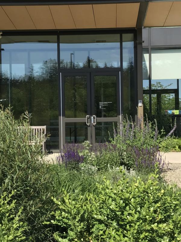 Side entrance to Bigelow Laboratory. KELLIE BIGOS/Boothbay Register