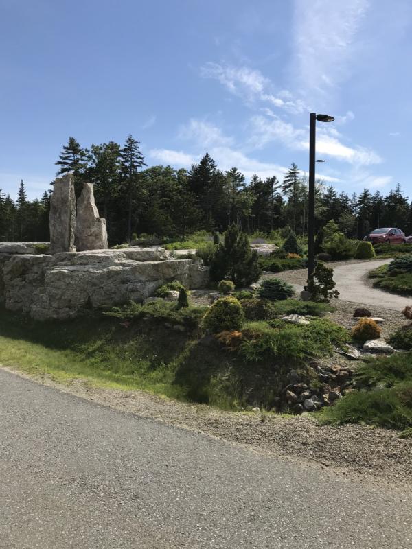 Foot path to Bigelow Laboratory from the parking lot. KELLIE BIGOS/Boothbay Register