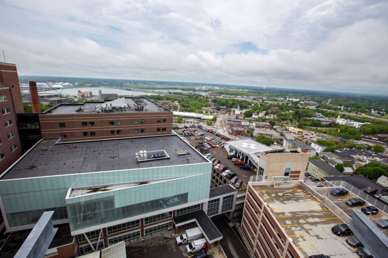 Current construction on the Coulombe Family Tower. Courtesy photo