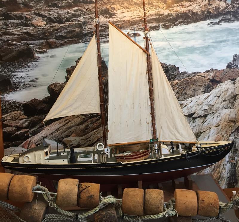George McEvoy’s model of the Sherman Zwicker.