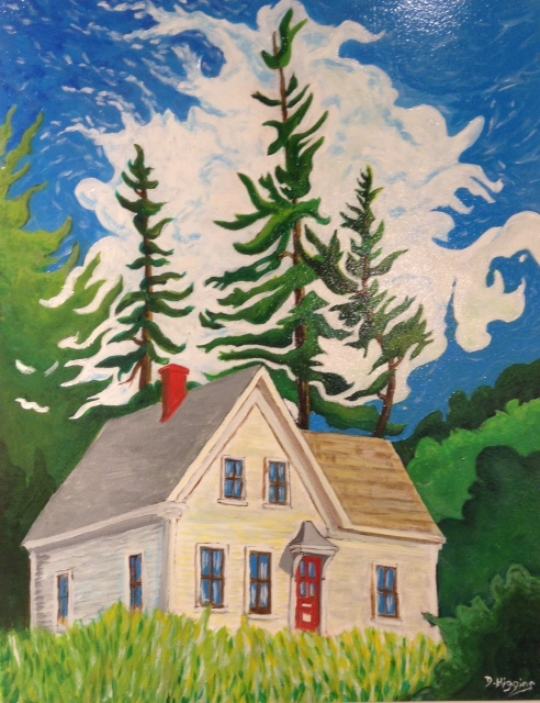 Newcastle artist David Higgins’ work is also at Saltwater Artists Gallery in New Harbor. Courtesy photo David Higgins
