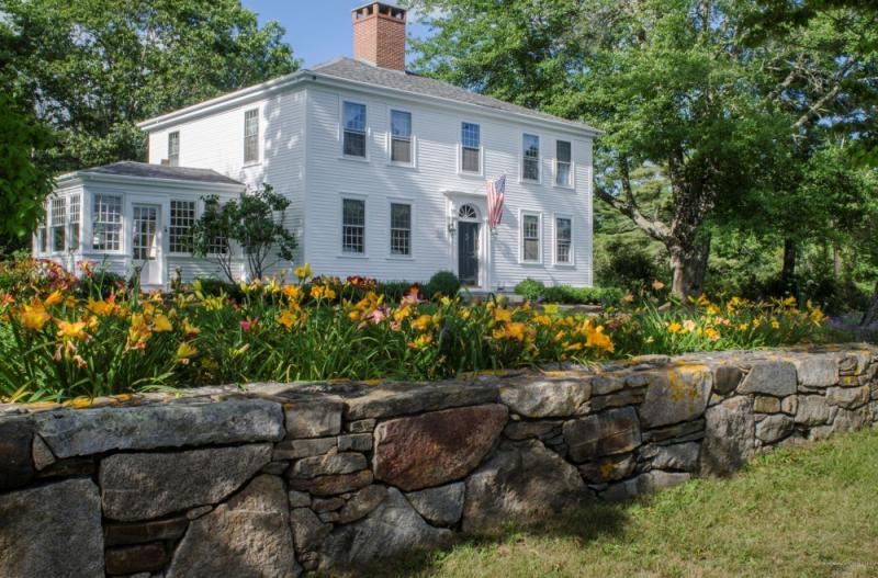 The Murray House in East Boothbay is the site of the auction over the last weekend in July. All photos courtesy of John McInnis Auctioneers