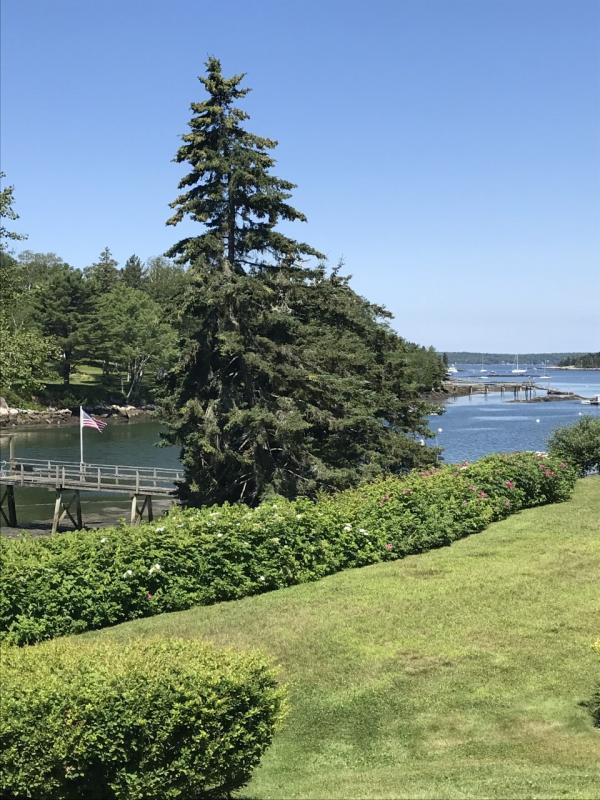 Water view from Smith House. KELLIE BIGOS/Boothbay Register