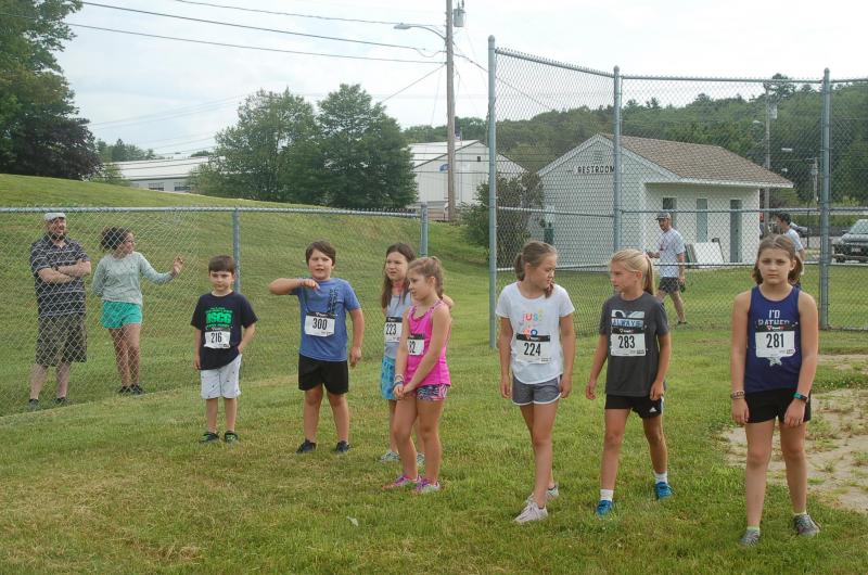 Start of the Fun Run Race. ART MAYERS/Boothbay Register