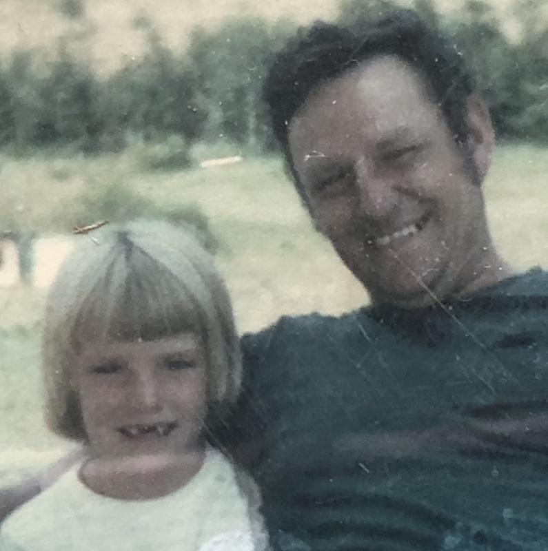 Cindy Collamore and father Al Gagnon. Courtesy of Cindy Collamore