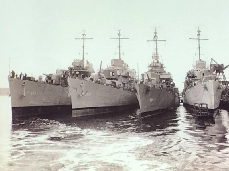 Destroyers produced by BIW. Courtesy of Peggy Konitzky