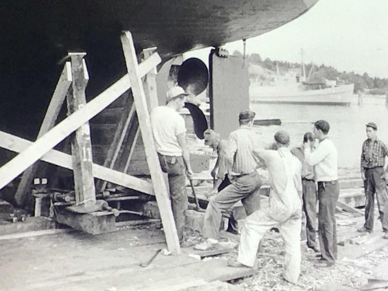 War production for the Navy. Courtesy of Peggy Konitzky