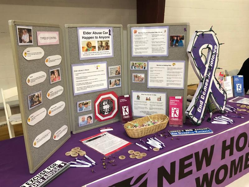 A powerful message from New Hope for Women. JENNY BENNETT/Boothbay Register