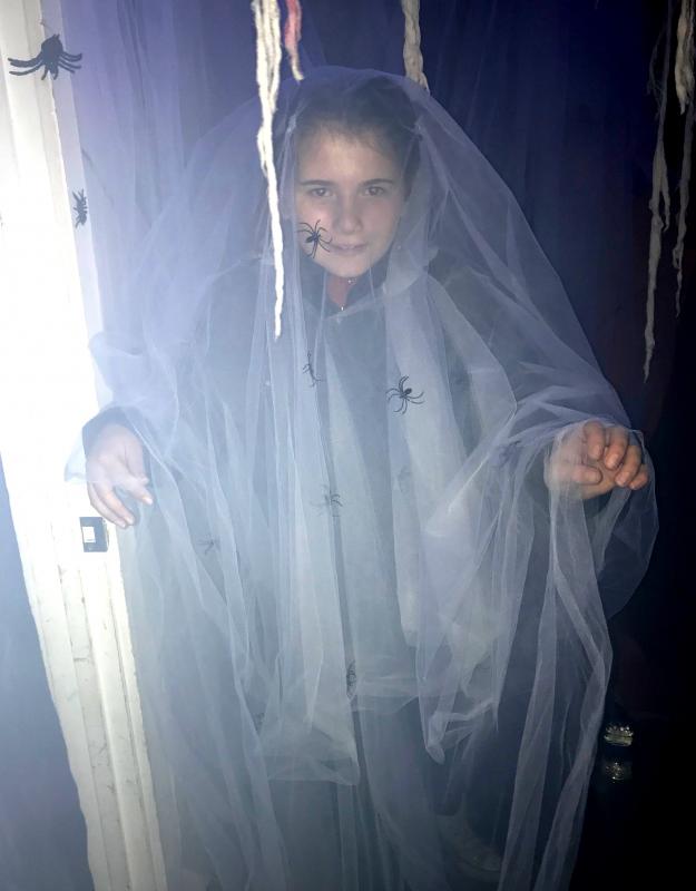 A friendly ghost. KELLIE BIGOS/Boothbay Register