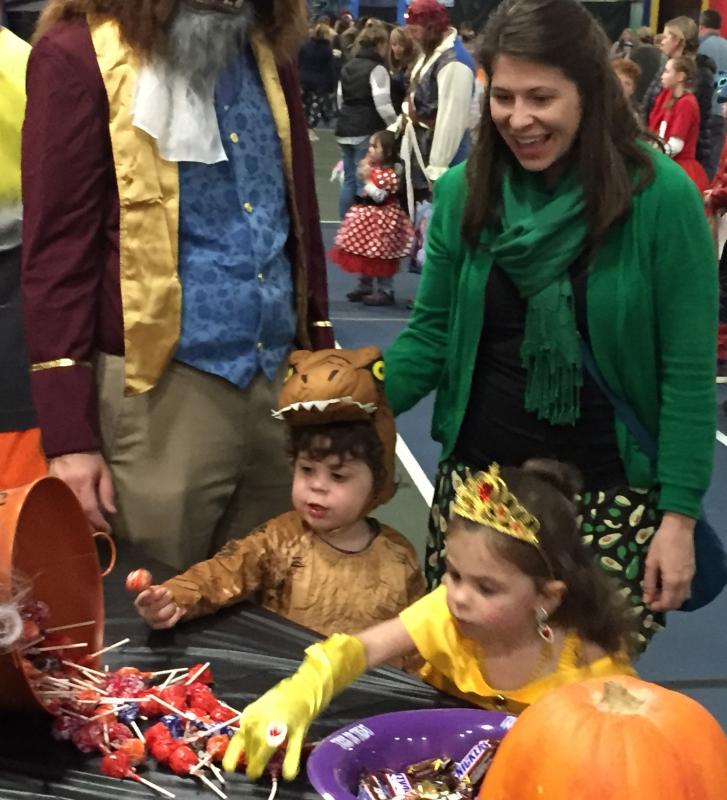These kids prepare for the real thing, Halloween, during the Oct. 31 Trunk or Treat at BRYMCA. BILL PEARSON/Boothbay Register