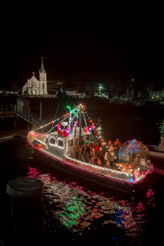 ISO 4000 1/8th - f/4 This was shot at the higher ISO to mitigate the motion of the boat in the water. A lower ISO would have meant a longer exposure and a blurred boat. Michael Leonard photo
