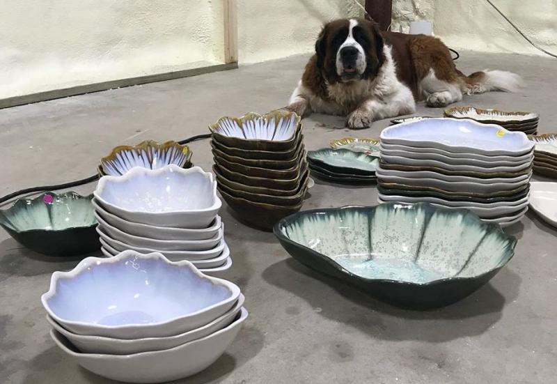 Birddie will be Ae Home warehouse/studio this Sunday, Dec. 8 for the ceramic seconds sale. Courtesy of Alison Evans