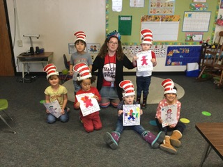 Elizabeth Caron’s pre-k class. Courtesy photo