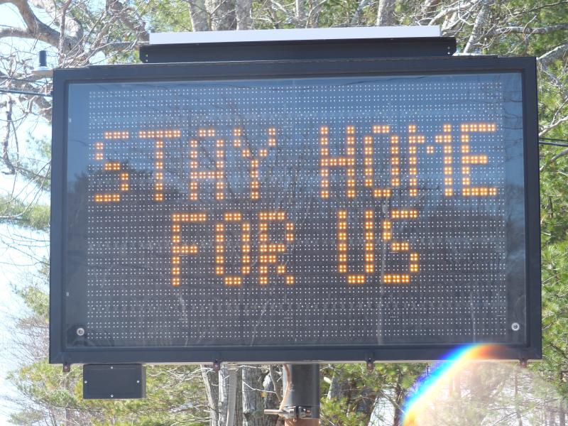 Lincoln County EMA Director Casey Stevens told county commissioners April 7, COVID-19 mitigation is paramount during the next two weeks. BILL PEARSON/Boothbay Register
