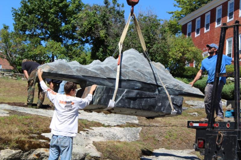Bill Royall’s “Mountain Lake” has lift-off! Sophie West photo