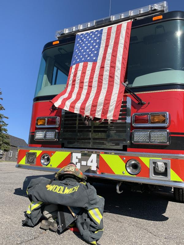 Woolwich Fire Station. SUSAN JOHNS/Wiscasset Newspaper