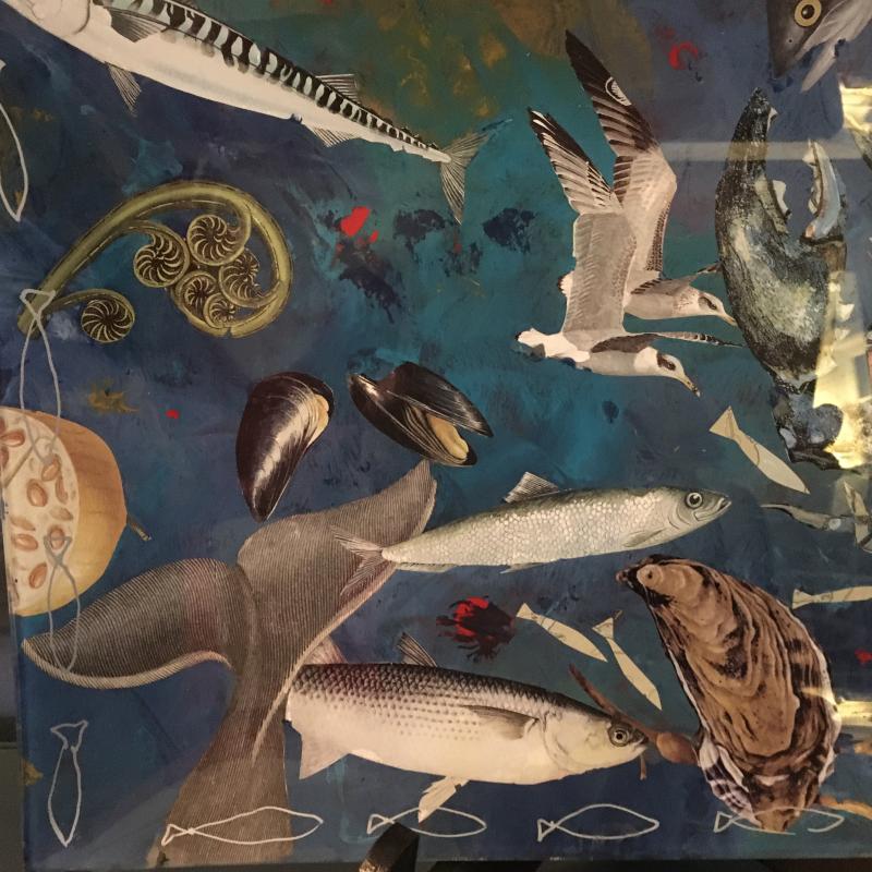 One of Diana Kerr’s works chosen for “Summer’s End.” Courtesy of Patricia Royall Diana Kerr