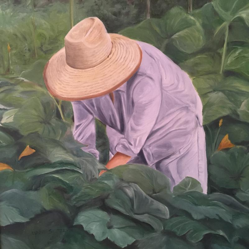 Lynne Seitzer’s “The Gardener.” Courtesy of Patricia Royall Lynne Seitzer
