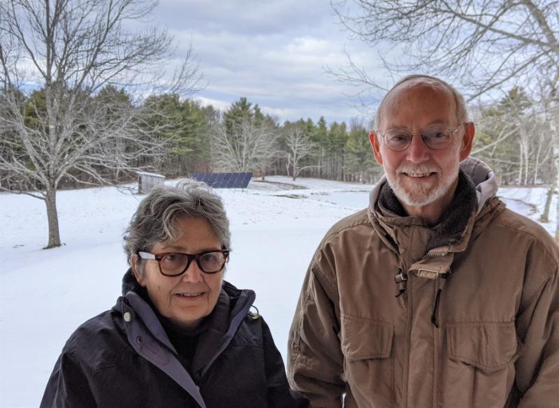 Sue Walker and Bob Lightfoot recently protected the wildlife habitat on their land along the Sheepscot River in Whitefield with a donated Conservation Easement. Courtesy of Midcoast Conservancy