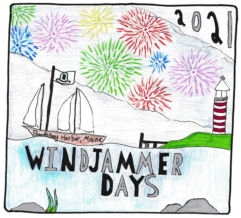 Seventh grade BRES student Bailey Ann Lewis’ design tied with four others in judges’ votes. Courtesy of Rosemary Bourette