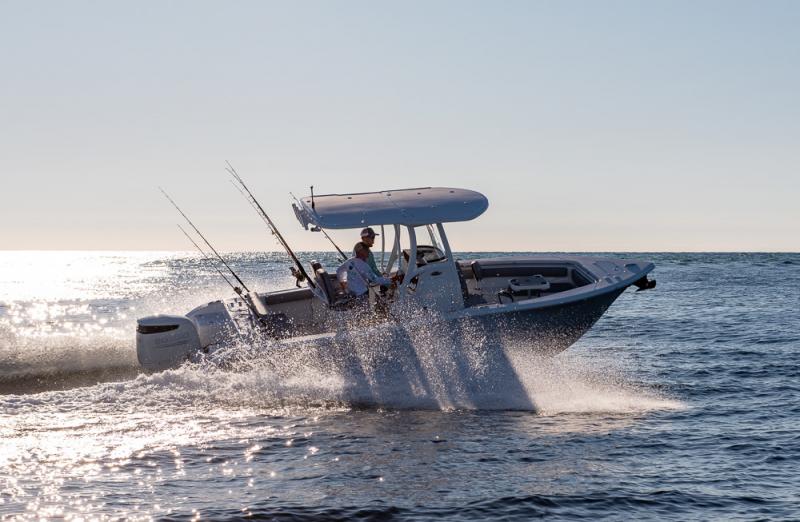 The 24-foot 239 Deep V DLX Series Sea Pro is a 2021 model and accommodates 11. Courtesy photo