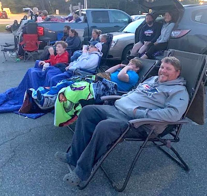 Bundled and waiting for the show! Courtesy of Helen Meserve