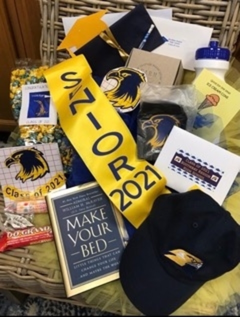 21 Days of May gifts for the BRHS Class of 2021 Senior Surprise Bags. Courtesy photo