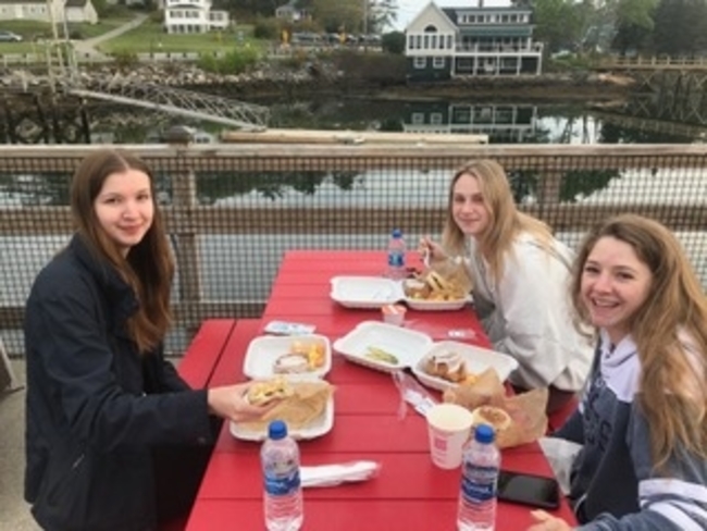 Kalista Andrews, left, Kylie Brown and Marissa Peters. Courtesy photo