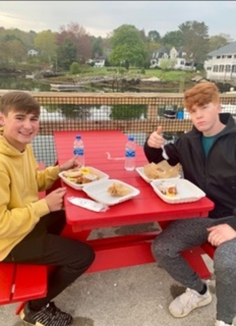 Jameson LaBrecque, left, and Mason Erhard. Courtesy photo