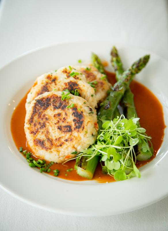 Risotto lobster cakes. Courtesy photo