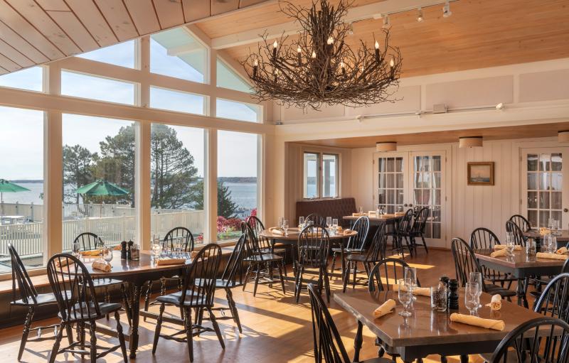 The main dining area of The Salty Stag sits parallel to Whiteclover. Courtesy photo