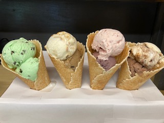 Mary Blanchard makes 31 delicious flavors at her new creamery which opened on Memorial Day Weekend in Edgecomb. Courtesy photo
