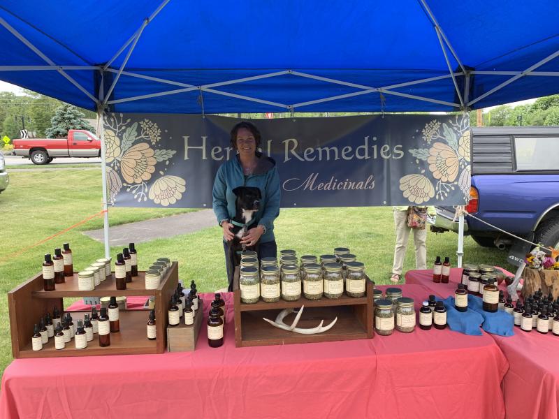 Anna Christina, owner of Mana Medicinals. LILLY CURTIS/Boothbay Register