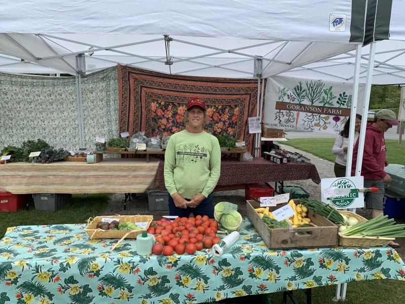 Jan Goranson, owner of Goranson Farms. LILLY CURTIS/Boothbay Register