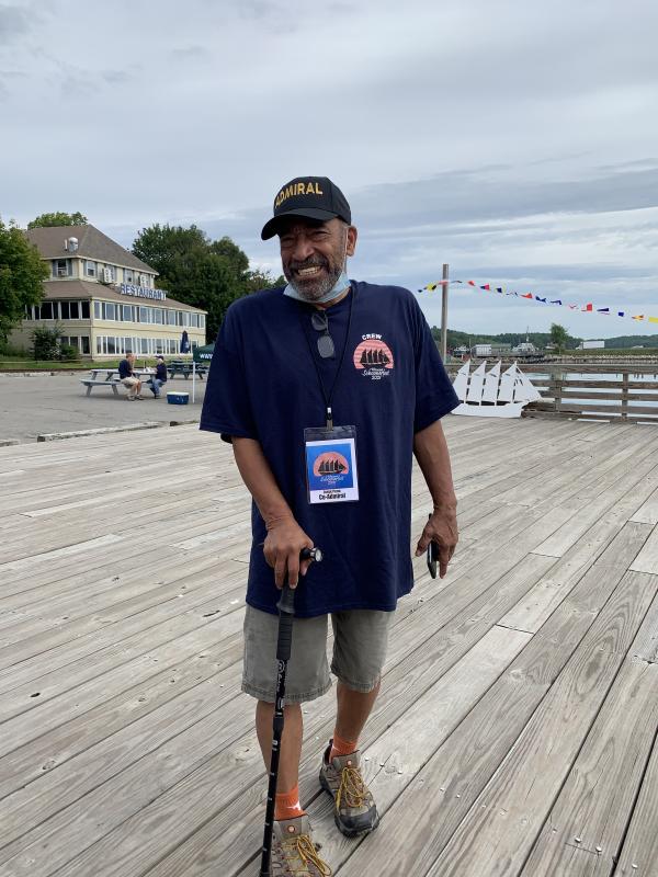 Schoonerfest co-chair Jorge Pena. SUSAN JOHNS/Wiscasset Newspaper