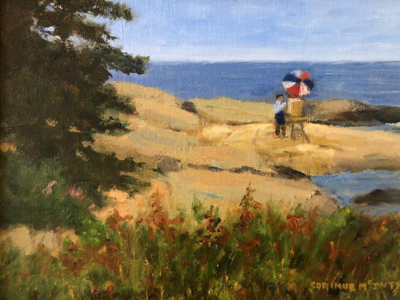 Oil by Corinne McIntyre. Courtesy of Patricia Royall Corinne McIntyre