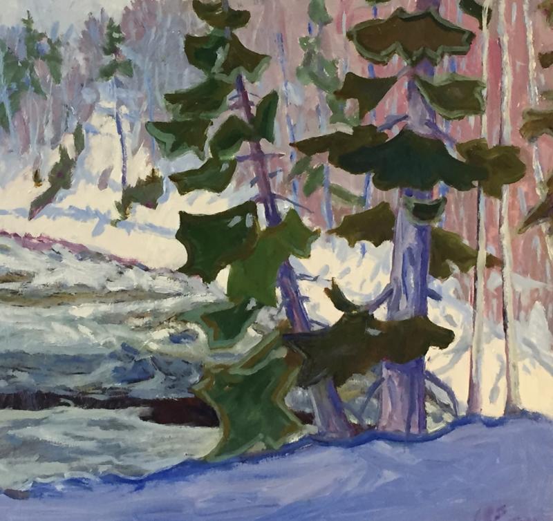 “The Trees Out Front” by Andrea Peters