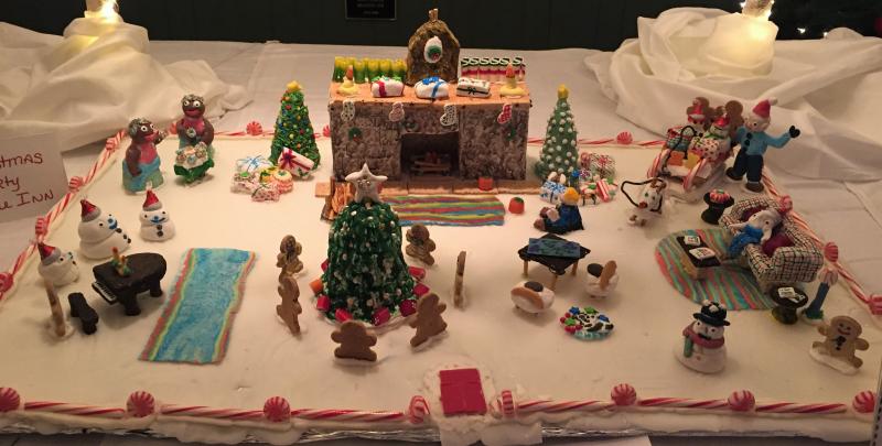 Best Holiday Spirit winner: “Christmas Party @ the Inn.” LISA KRISTOFF/Boothbay Register