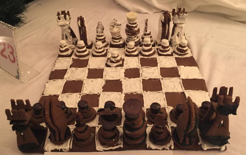 Best Youth Entry: “Check and Mate!” LISA KRISTOFF/Boothbay Register