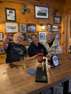 Bob, Trish and Julia Fallon enjoyed the entire afternoon. Courtesy of Jen Mitchell