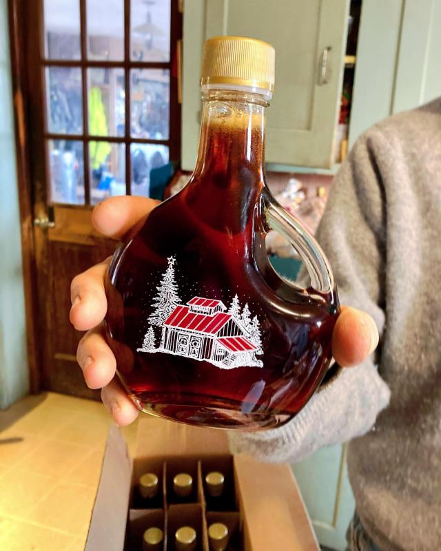 How about a bottle of Goranson’s Farm’s wood-fired maple syrup? Stop in over Maine Maple Weekend. Instagram photo