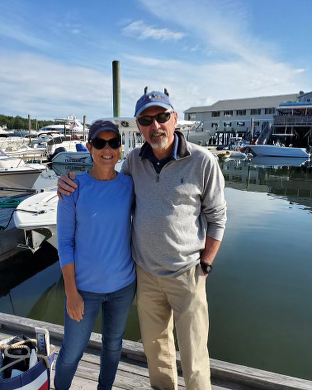 Carefree Boat Club members await their vessel. Courtesy photo