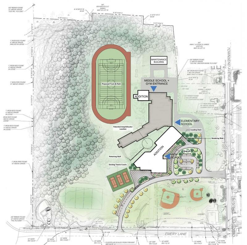 Site plan. Courtesy photo