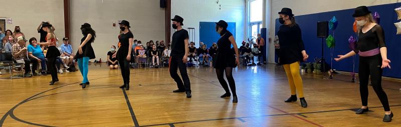 Seasoned Y Arts dance students jazz up the show May 14. Courtesy of Emily Mirabile