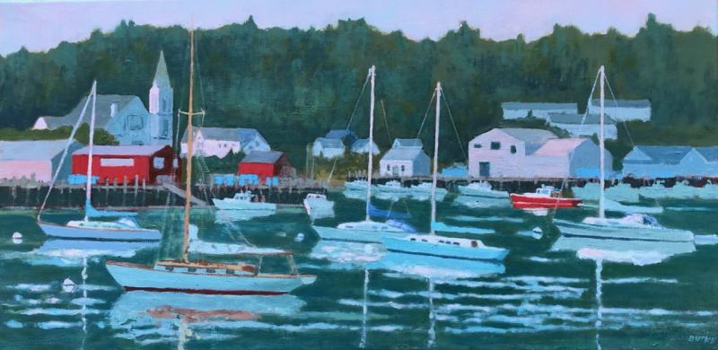 Painting by John Butke in new show at BRAF. Courtesy of the gallery John Butke