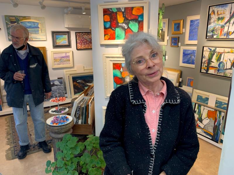 Artist and Joy to the Wind gallery co-owner Lynne Seitzer. John Seitzer photo