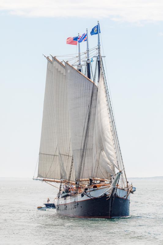 The windjammer Victory Chimes. Mike Leonard photo
