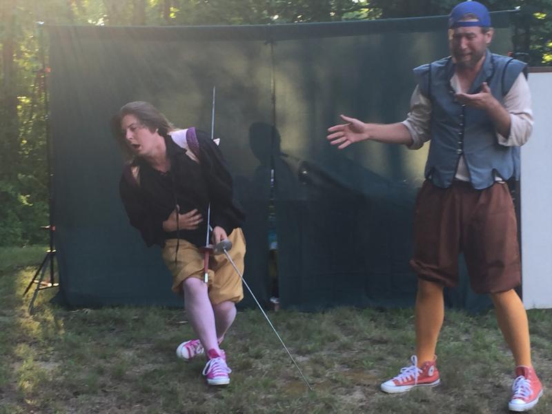 A duel endeth. LISA KRISTOFF/Boothbay Register